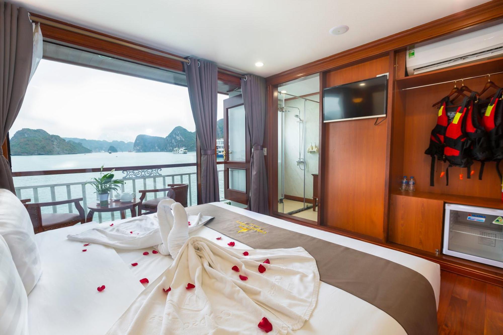 Le Journey Elegance Cruise Hotell Ha Long Exteriör bild