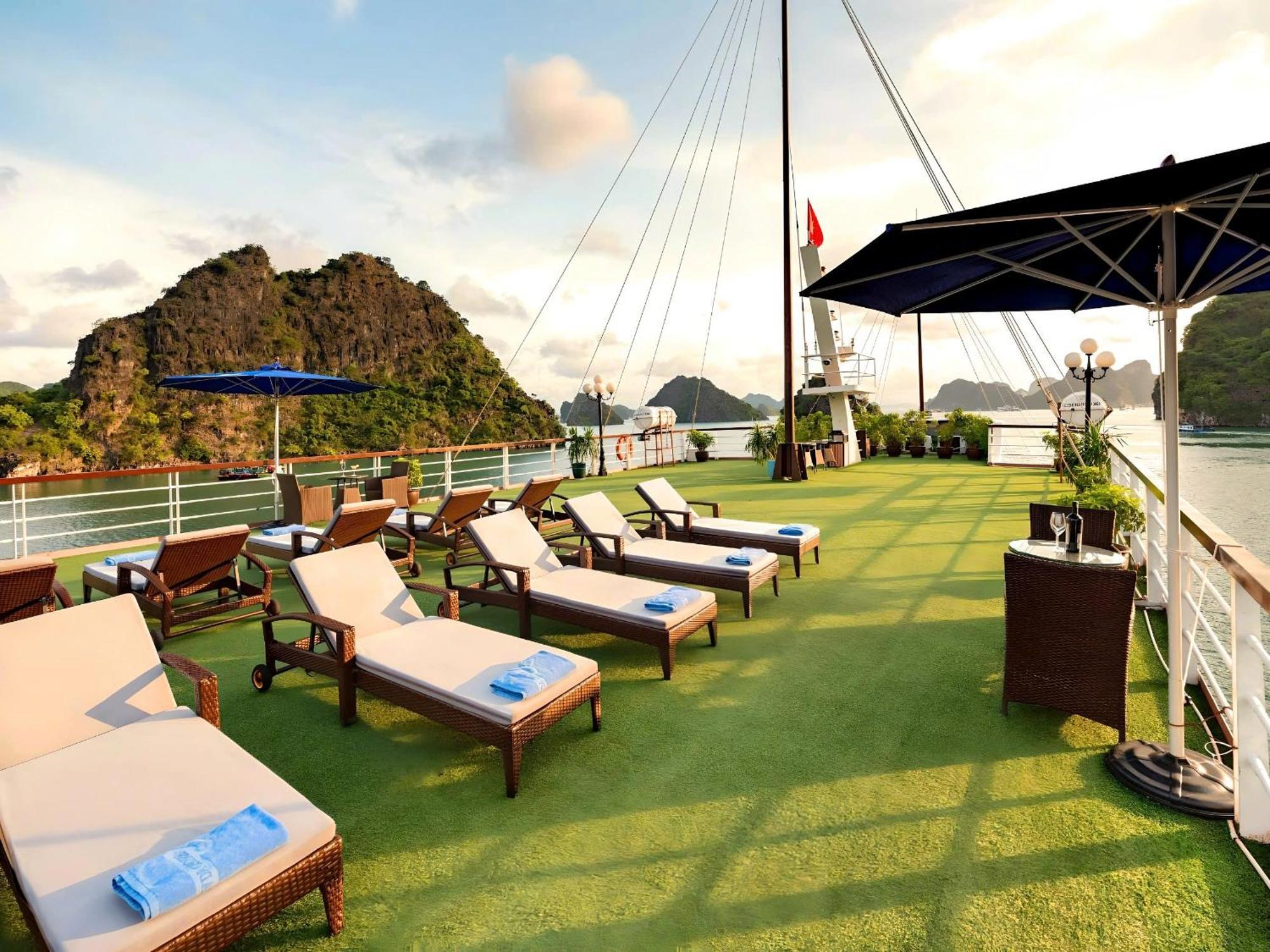Le Journey Elegance Cruise Hotell Ha Long Exteriör bild
