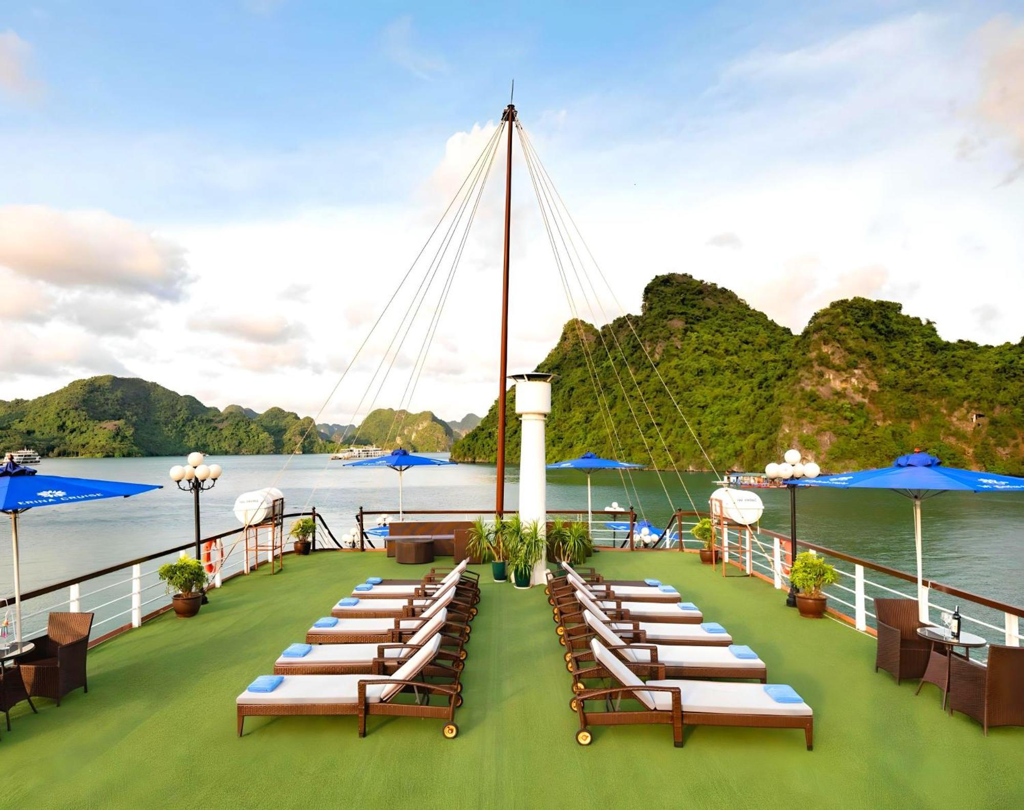 Le Journey Elegance Cruise Hotell Ha Long Exteriör bild